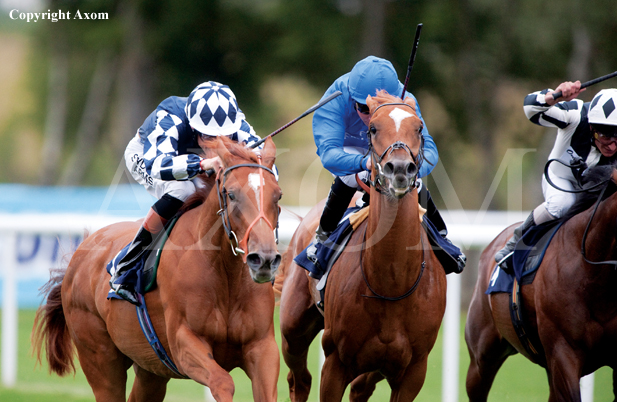 Byrony wins at Newmarket - July 2010